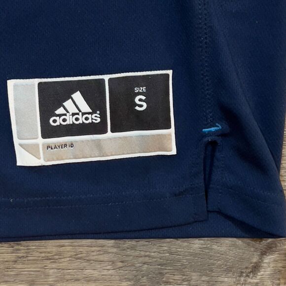 Adidas UCLA Short Sleeve Basketball Jersey Embroidered Neckline #3 - Men's Small - Picture 4 of 10